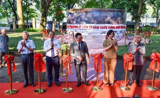 Triển lãm tương tác Tranh panorama kỷ niệm 70 năm Chiến thắng Điện Biên Phủ