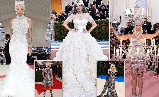 Những 'thảm họa' trang phục trên thảm đỏ Met Gala nhiều năm qua