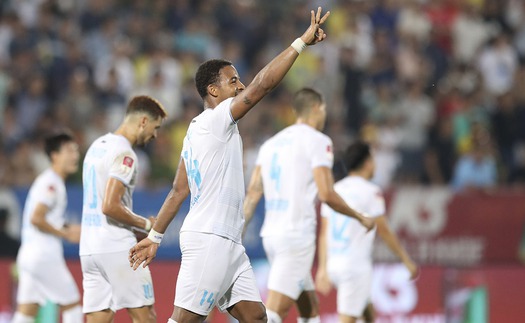 Bảng xếp hạng V-League vòng 17 hôm nay: Hà Nội FC tụt xuống giữa bảng