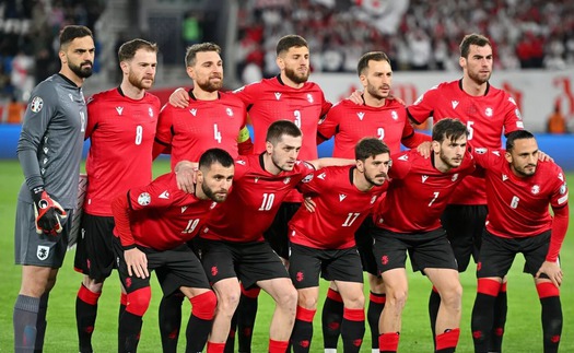 Kvaratskhelia là ngôi sao lớn nhất trong danh sách đội tuyển Georgia đá Euro 2024