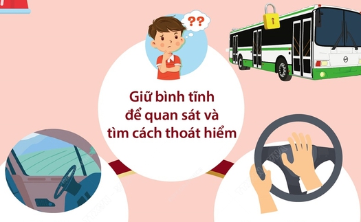 Dạy trẻ cách khi xe ô tô bị khóa