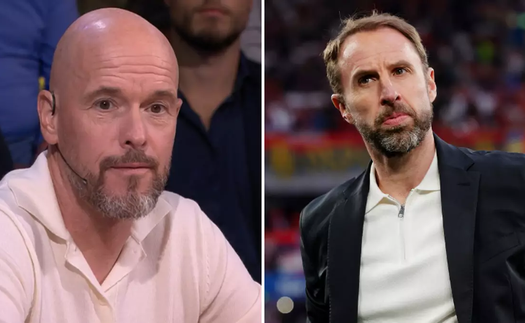 HLV Ten Hag nói thẳng về chiến thuật của Gareth Southgate, thừa nhận MU đã đàm phán với Tuchel