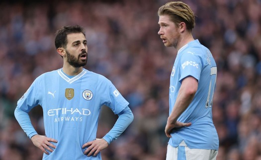 Man City sẽ làm gì với De Bruyne và Bernardo Silva?