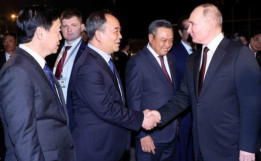 Tổng thống Liên bang Nga Vladimir Putin kết thúc tốt đẹp chuyến thăm cấp Nhà nước tới Việt Nam