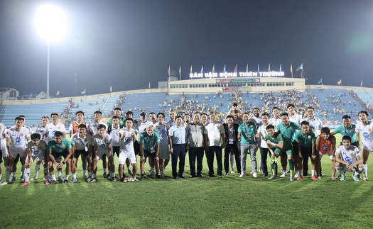 Nam Định sẽ nâng Cúp vô địch V-League ở Thiên Trường, SLNA cực lo trụ hạng