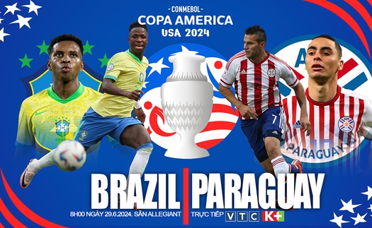 Nhận định bóng đá Brazil vs Paraguay, vòng bảng Copa America (08h00, 29/6)