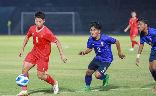 Tuyển trẻ Việt Nam thắng 5-1, giành ngôi đầu bảng và vé đi tiếp ở giải đấu lớn với hiệu số +19