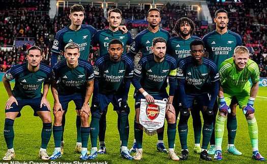 Arsenal tiến hành thanh lý rầm rộ, 22 cầu thủ phải ra đi, trong đó có ngôi sao gắn bó 8 năm