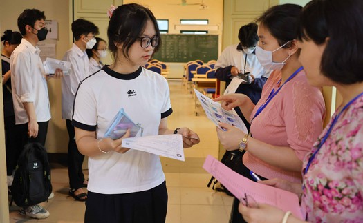 Phổ điểm kỳ thi đánh giá năng lực của Đại học Quốc gia Hà Nội năm 2024