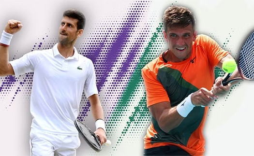 Lịch thi đấu Wimbledon hôm nay 2/7: Djokovic gặp đối thủ hạng 123 thế giới