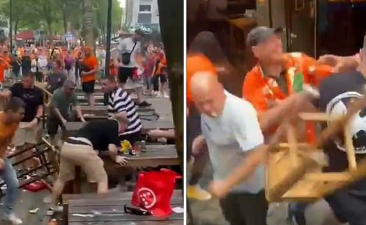 Bạo lực bùng phát trước trận bán kết EURO: Hooligans Hà Lan làm bị thương 5 CĐV Anh