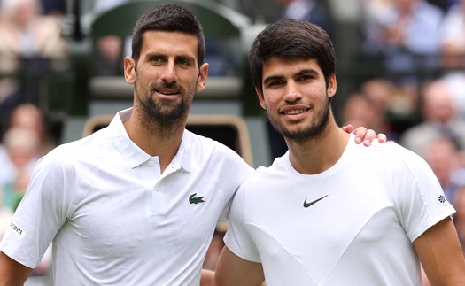 Tỷ lệ vô địch Djokovic vs Alcaraz: Khi Nole bị đánh giá thấp hơn