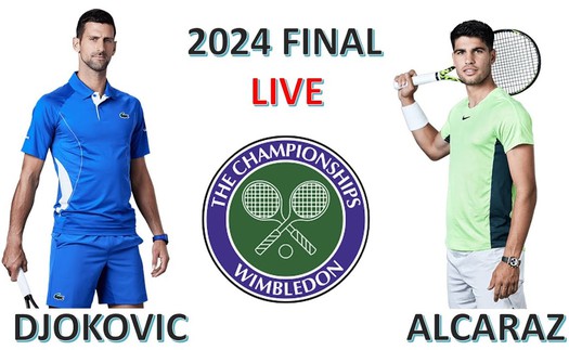 Link xem trực tiếp Djokovic vs Alcaraz, chung kết Wimbledon 2024 (20h00 hôm nay)