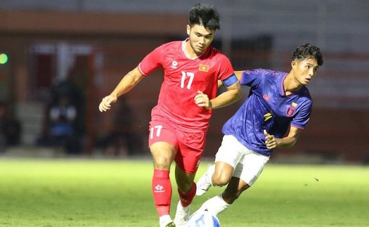 U19 Việt Nam rơi vào thế 'ngàn cân treo sợi tóc' sau trận hòa thất vọng với U19 Myanmar