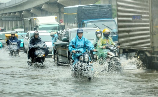 Thời tiết ngày 19/7: Bắc Bộ, Bắc Trung Bộ tiếp tục có mưa to cục bộ