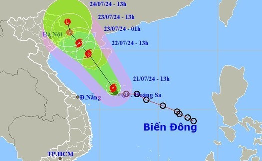 Tin bão khẩn cấp cơn bão số 2