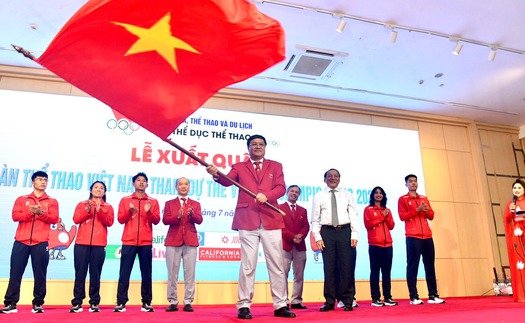 Trưởng đoàn TTVN dự Olympic 2024, ông Đặng Hà Việt: 'Thể thao Việt Nam phấn đấu giành huy chương'