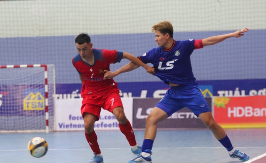 Thái Sơn Bắc về nhì ở giải futsal quốc gia