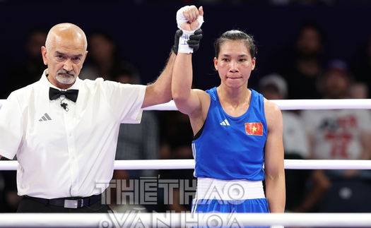 Bỏ bóng chuyền theo boxing, nữ võ sĩ dân tộc Tày giành chiến thắng khi xuất trận ở Olympic, mang tin vui cho thể thao Việt Nam