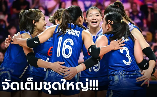 ĐT bóng chuyền nữ Việt Nam gặp thử thách lớn khi Thái Lan mang đội hình mạnh nhất dự SEA V.League