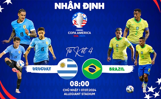 Nhận định bóng đá hôm nay 7/7: Colombia vs Panama, Uruguay vs Brazil