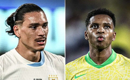 Link xem trực tiếp bóng đá Uruguay vs Brazil, tứ kết Copa America 2024 (8h00 hôm nay)