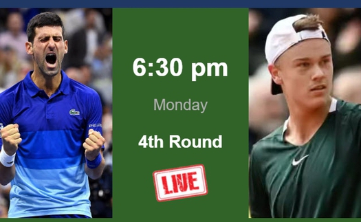 Link xem trực tiếp Djokovic vs Holger Rune, vòng 4 Wimbledon (23h00 hôm nay)