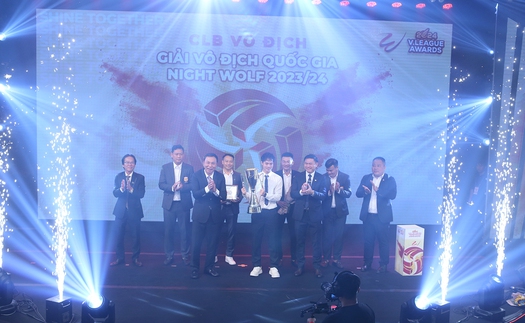 V-League Awards 2024: Tân vương Nam Định bội thu danh hiệu