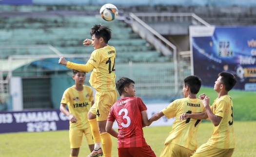 Chủ nhà Đắk Lắk dừng chân ở tứ kết giải U13 toàn quốc Yamaha Cup 2024