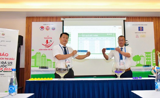 28 đội bóng tranh tài ở giải bóng đá U9 toàn quốc Toyota Cup 2024