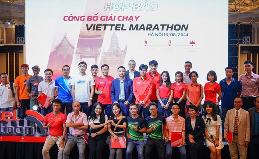 25.000 người tham dự giải chạy Viettel Marathon 2024