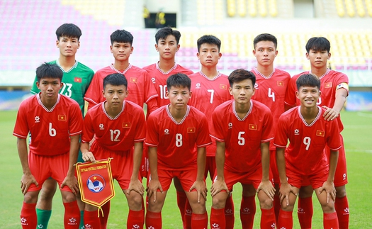 Kết quả bóng đá U16 quốc tế tại Trung Quốc 2024: Việt Nam vs Trung Quốc