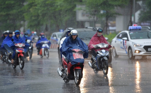 Thời tiết ngày 20/8: Bắc Bộ mưa lớn, có nơi trên 200 mm