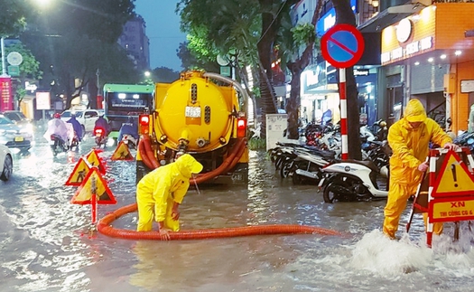 Hà Nội tập trung các biện pháp giảm thiểu thiệt hại do mưa lũ, sạt lở đất