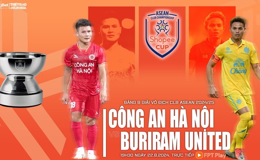 Nhận định, soi tỷ lệ CAHN vs Buriram Utd (19h30, 22/8), vòng bảng Cúp C1 Đông Nam Á.