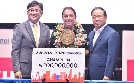 PBA LPBA SY Bazzar Hà Nội Open 2024: Daniel Sanchez đăng quang, giành giải thưởng 1,9 tỷ đồng