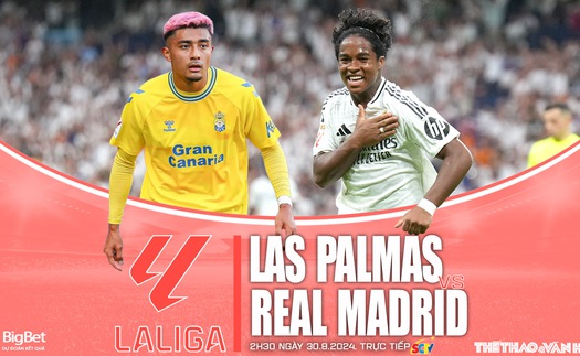 Nhận định, soi tỷ lệ Las Palmas vs Real Madrid (2h30, 30/8), vòng 3 La Liga