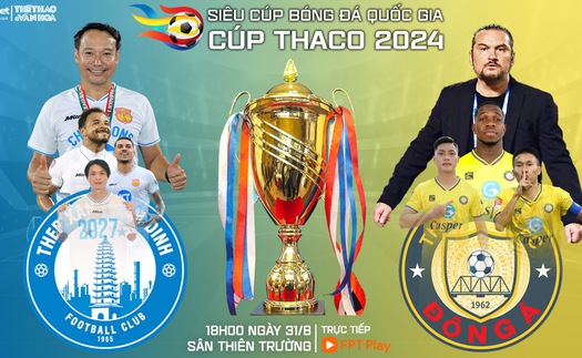 Nhận định, soi tỷ lệ Nam Định vs Thanh Hóa (18h00, 31/8), Siêu Cúp quốc gia