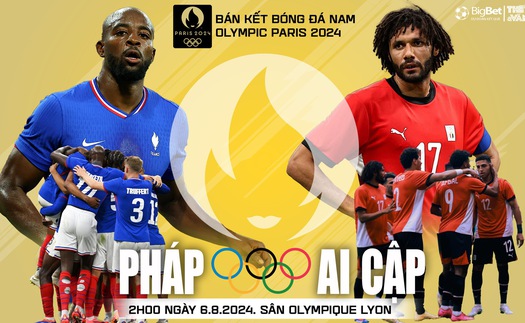 Nhận định, soi tỷ lệ Pháp vs Ai Cập (02h00, 6/8), bóng đá nam Olympic 2024