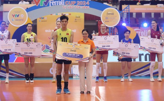 Bích Tuyền và 2 đồng đội được vinh danh, xác định Hoa khôi bóng chuyền VTV Cup 2024