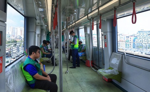 Metro Nhổn - Ga Hà Nội trước ngày vận hành thương mại đoạn trên cao