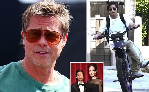 Brad Pitt đau lòng khi con trai Pax Thiên từ chối liên lạc sau vụ tai nạn xe đạp điện