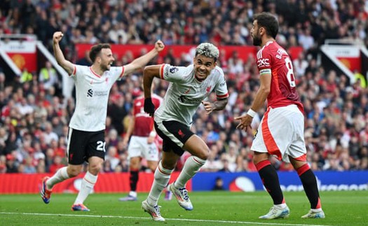 Diaz - Salah rực sáng, Liverpool nhấn chìm MU ngay tại 'Nhà hát của những giấc mơ'