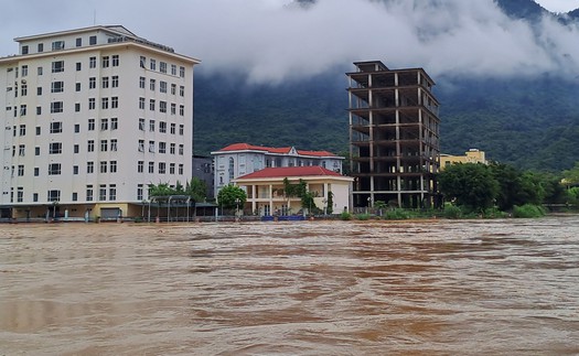 Lũ trên sông Lô, sông Cầu, sông Thương tiếp tục lên