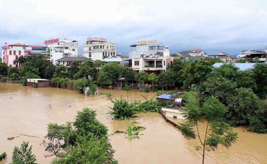 Cảnh báo lũ trên sông lên nhanh tại Bắc Ninh, Ninh Bình