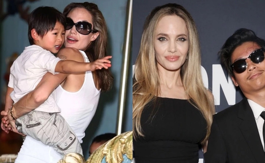 Pax Thiên tiếp tục là chỗ dựa tinh thần lớn của mẹ Angelina Jolie