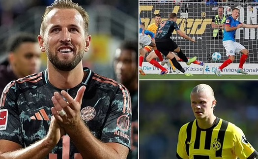 Harry Kane lại lập hat-trick cho Bayern Munich, phá sâu kỷ lục của Erling Haaland tại Bundesliga