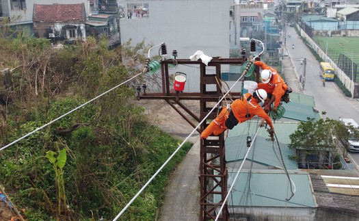 Quảng Ninh dự kiến cấp điện trở lại cho toàn tỉnh vào ngày 20/9