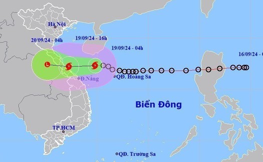 Tin bão khẩn cấp - cơn bão số 4