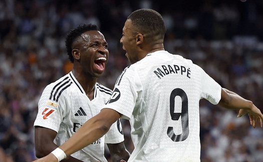 Real Madrid thăng hoa với điệu rock Vinicius